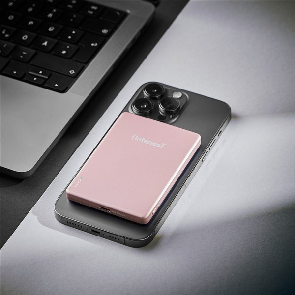 Intenso Powerbank MW5000    rosé 5000 mAh magnetic wireless