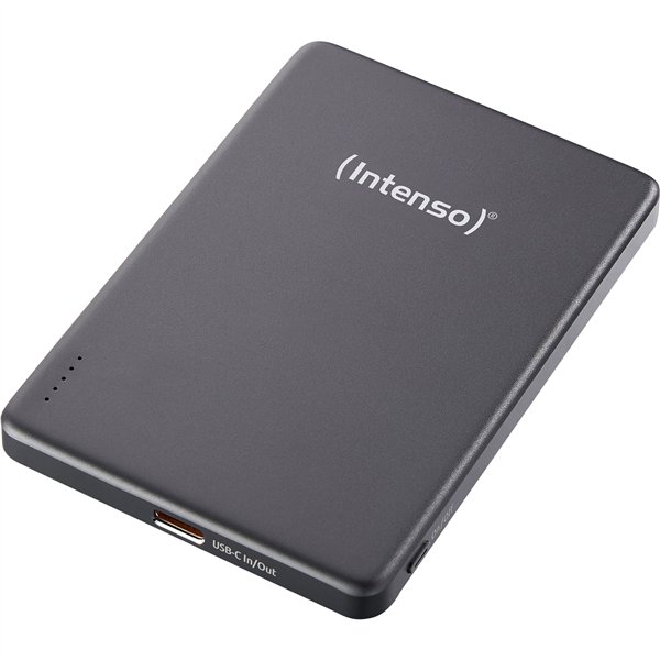 Intenso Powerbank MW5000 grigio 5000 mAh magnetic wireless