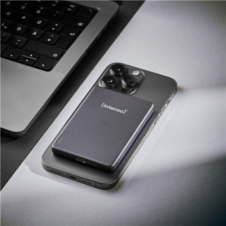 Intenso Powerbank MW5000 grigio 5000 mAh magnetic wireless