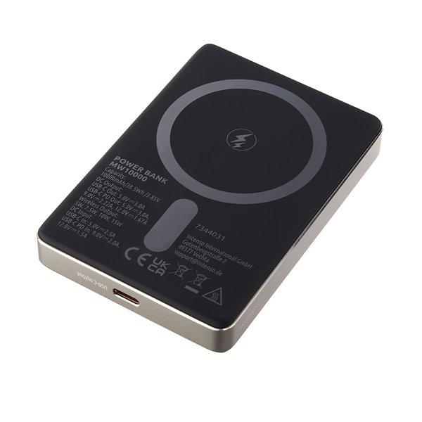 Intenso Powerbank MW10000 champa 10000 mAh magnetic wireless