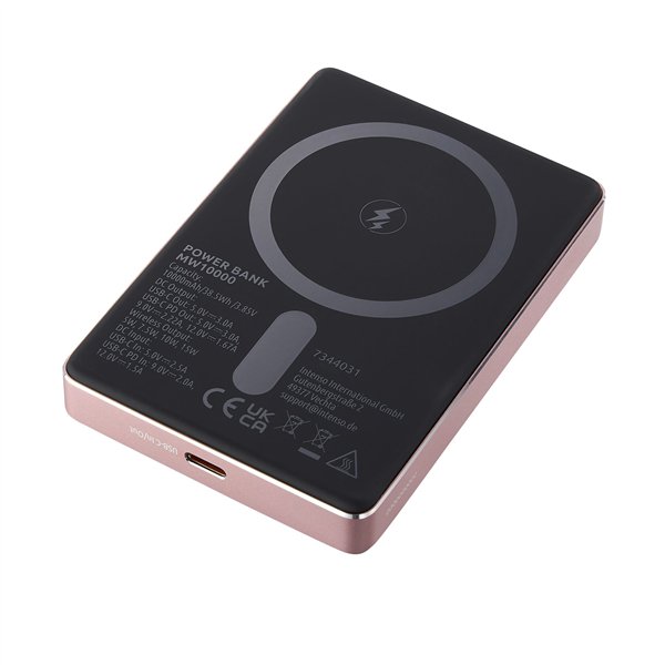 Intenso Powerbank MW10000   rosé 10000 mAh magnetic wireless