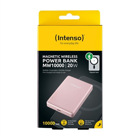 Intenso Powerbank MW10000   rosé 10000 mAh magnetic wireless