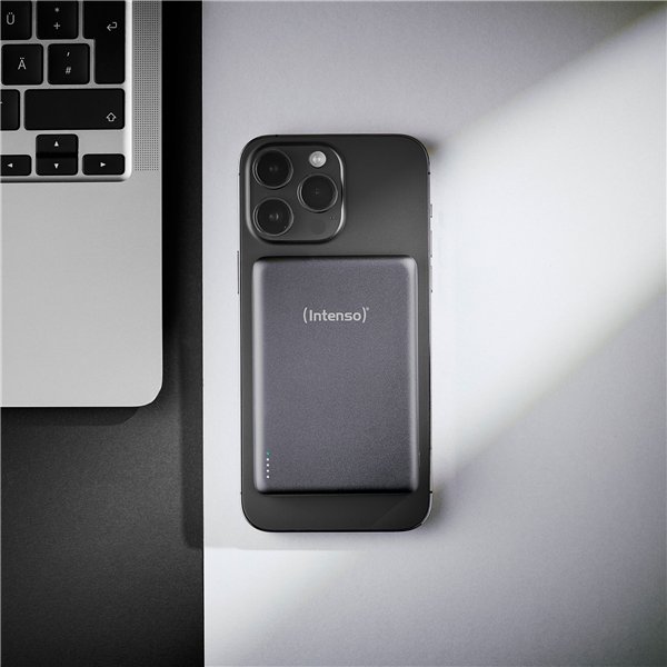 Intenso Powerbank MW10000 grigio 10000 mAh magnetic wireless
