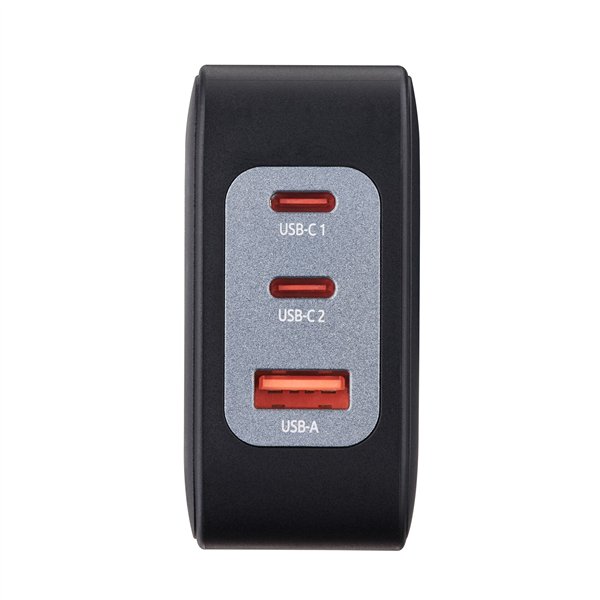 Intenso Power Adapter 100W   GaN 2x USB-C 1x USB-A inkl. Kabel 2m