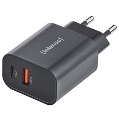 Intenso Power adatt. W30AC 1x USB-A 1x USB-C 30W nero