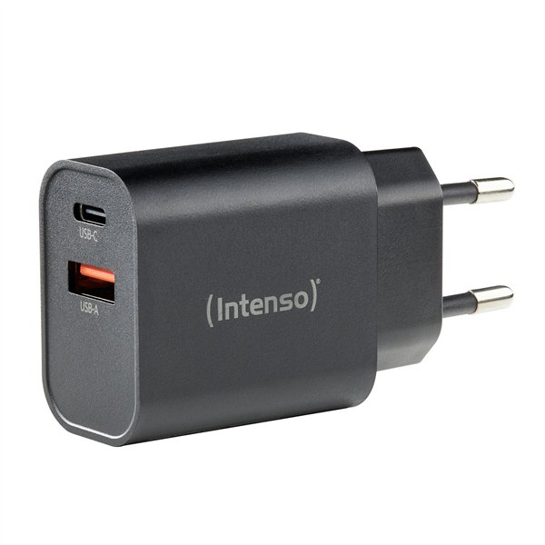 Intenso Power adatt. W30AC 1x USB-A 1x USB-C 30W nero