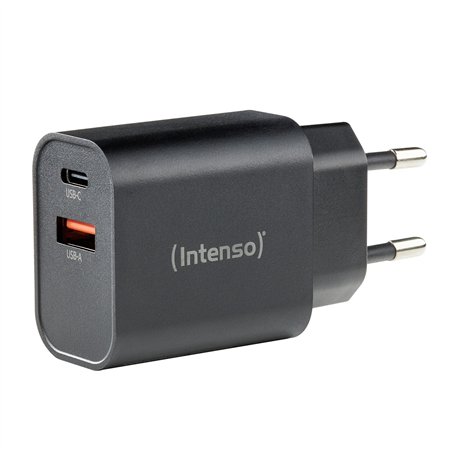 Intenso Power adatt. W30AC 1x USB-A 1x USB-C 30W nero