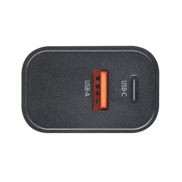 Intenso Power adatt. W30AC 1x USB-A 1x USB-C 30W nero