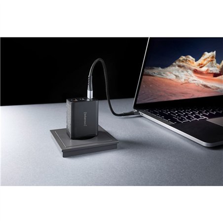 Intenso Power adatt. W65ACC GaN 2x USB-C 1x USB-A 65W nero