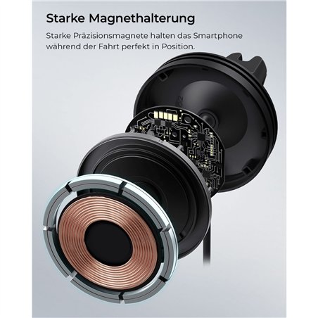 iOttie Velox Mini Qi2 Wireless MagSafe Air Vent Mount