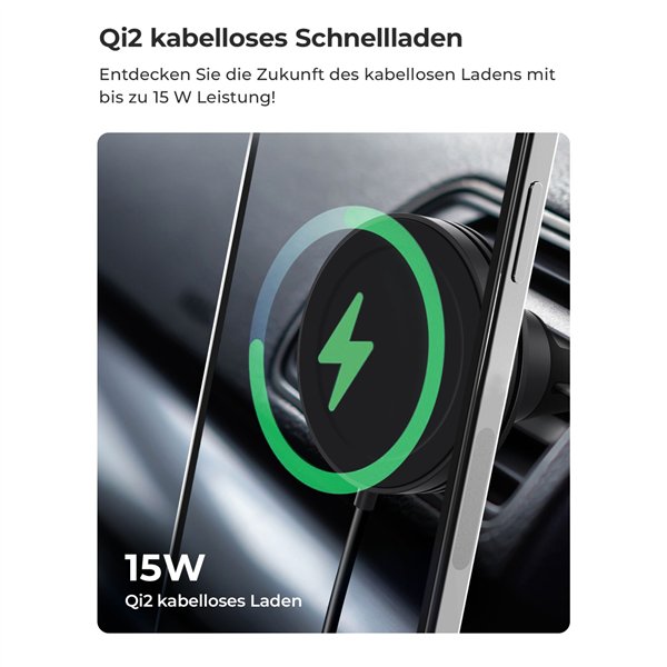 iOttie Velox Mini Qi2 Wireless MagSafe Air Vent Mount