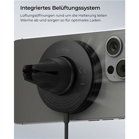 iOttie Velox Mini Qi2 Wireless MagSafe Air Vent Mount