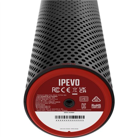 IPEVO TOTEM 360 gradi 4K telecamera per videoconferenze