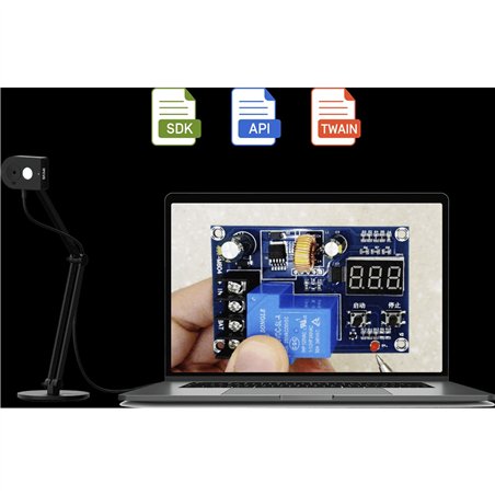 IPEVO MP-8M con supporto e molletta