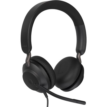 Jabra Evolve2 40 UC Stereo cuffia nero USB-A