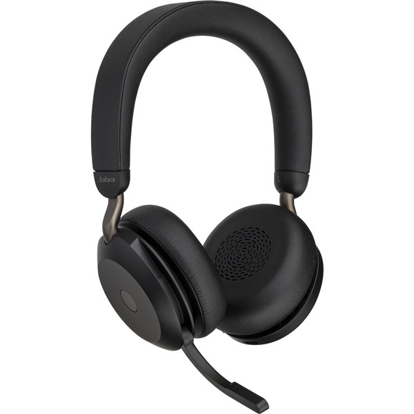 Jabra Evolve2 75 UC cuffia BT Over-Ear nero USB-A
