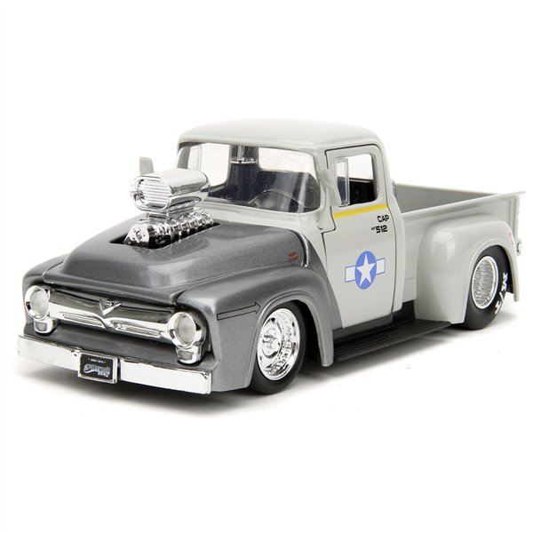 Jada Street Fighter 1956 Ford Pickup 1:24 + Guile    253255057