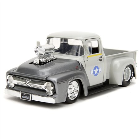 Jada Street Fighter 1956 Ford Pickup 1:24 + Guile    253255057