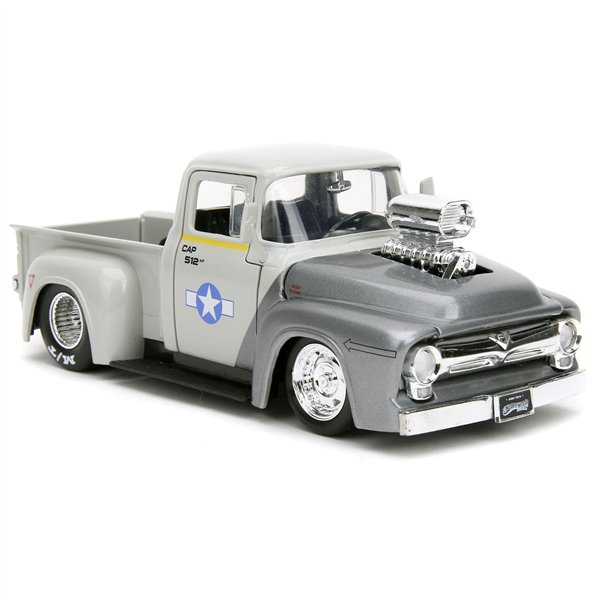 Jada Street Fighter 1956 Ford Pickup 1:24 + Guile    253255057
