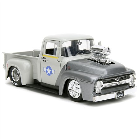 Jada Street Fighter 1956 Ford Pickup 1:24 + Guile    253255057