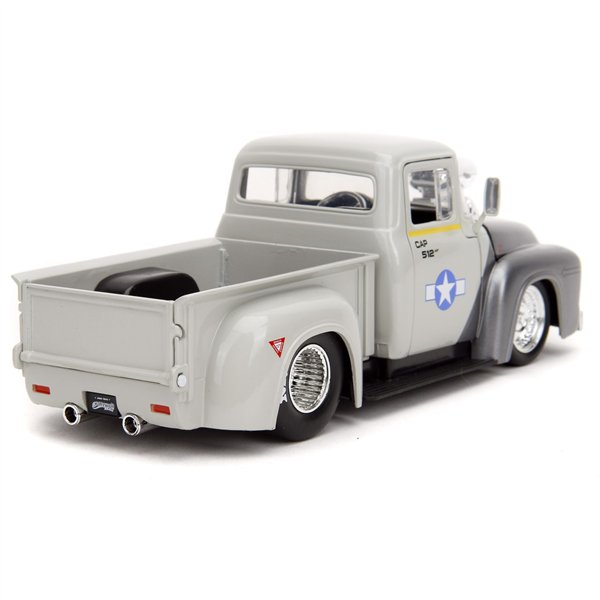 Jada Street Fighter 1956 Ford Pickup 1:24 + Guile    253255057