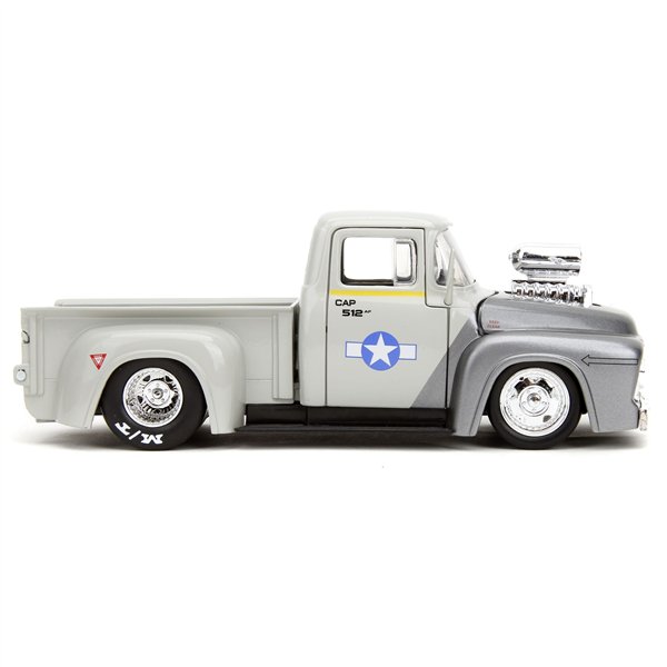 Jada Street Fighter 1956 Ford Pickup 1:24 + Guile    253255057