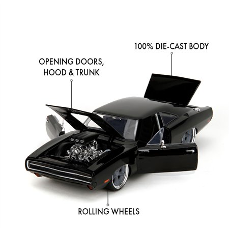 Jada Fast & Furious 1970 Dodge caricabatt. (F10) 1:24 253203091