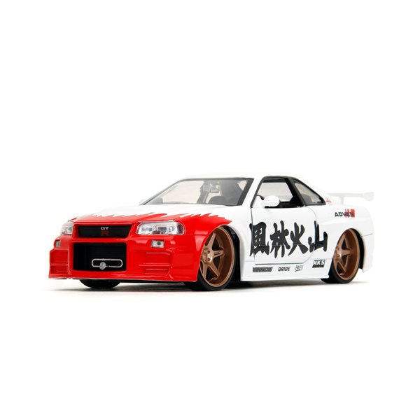 Jada Street Fighter Ryu 1:24 Nissan Skyline GTR     253255071