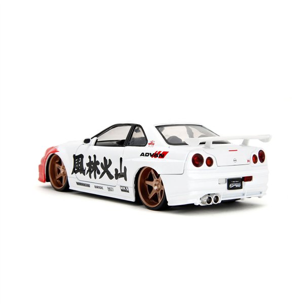 Jada Street Fighter Ryu 1:24 Nissan Skyline GTR     253255071