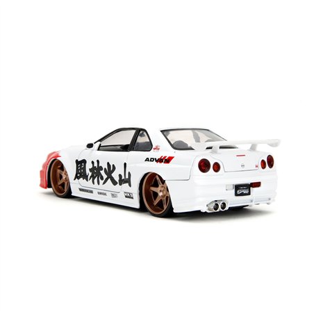 Jada Street Fighter Ryu 1:24 Nissan Skyline GTR     253255071