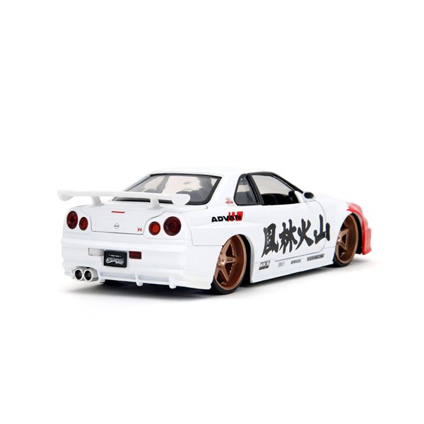 Jada Street Fighter Ryu 1:24 Nissan Skyline GTR     253255071