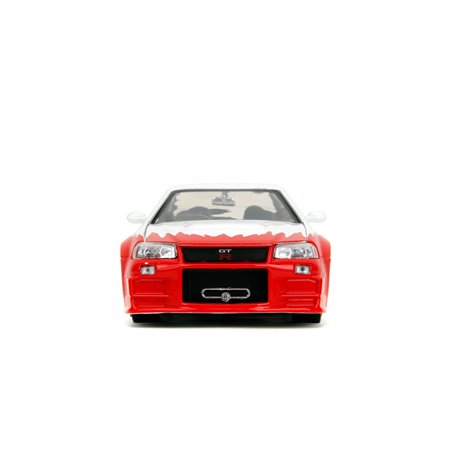 Jada Street Fighter Ryu 1:24 Nissan Skyline GTR     253255071
