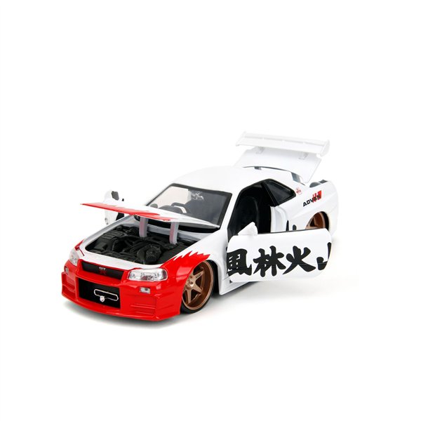 Jada Street Fighter Ryu 1:24 Nissan Skyline GTR     253255071