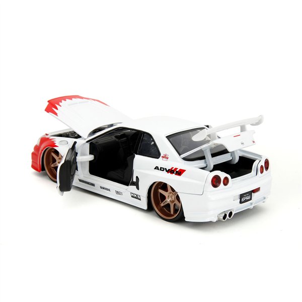 Jada Street Fighter Ryu 1:24 Nissan Skyline GTR     253255071
