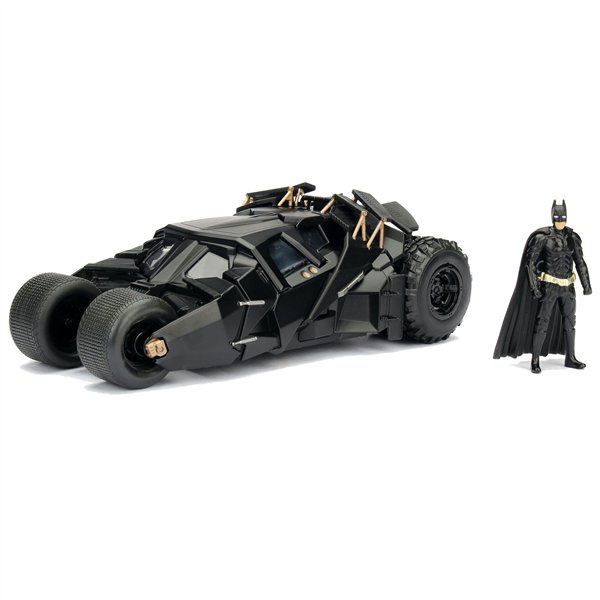 Jada Batman The Dark Knight Batmobil 1:24 + Batman