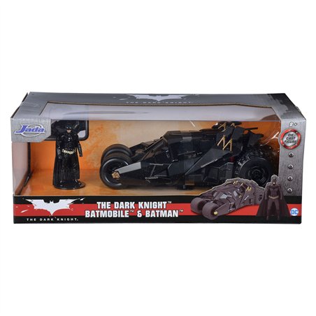 Jada Batman The Dark Knight Batmobil 1:24 + Batman