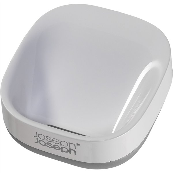 Joseph Joseph Slim Compact portasapone grigio/bianco
