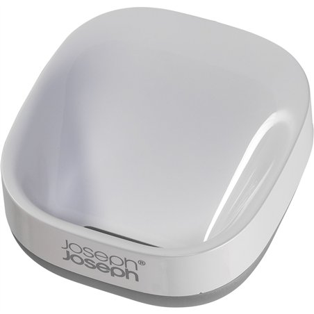 Joseph Joseph Slim Compact portasapone grigio/bianco
