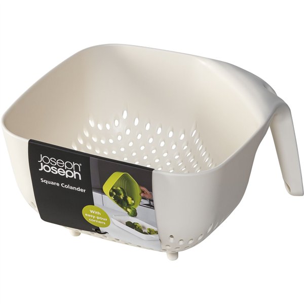 Joseph Joseph Square Colander bianco