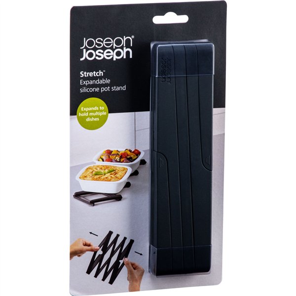 Joseph Joseph Stretch sottopentola silicone nero