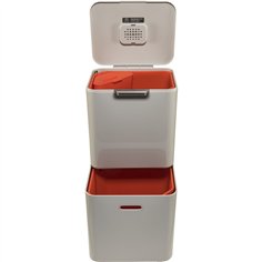 Joseph Joseph pattumiera Totem 60 L grigio pietra 2