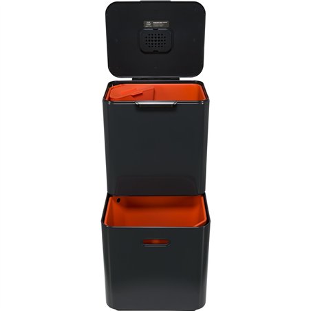 Joseph Joseph pattumiera Totem 60 L grafite