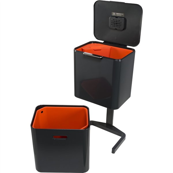 Joseph Joseph pattumiera Totem 60 L grafite