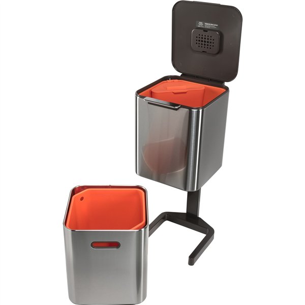 Joseph Joseph pattumiera Totem 40 L inox