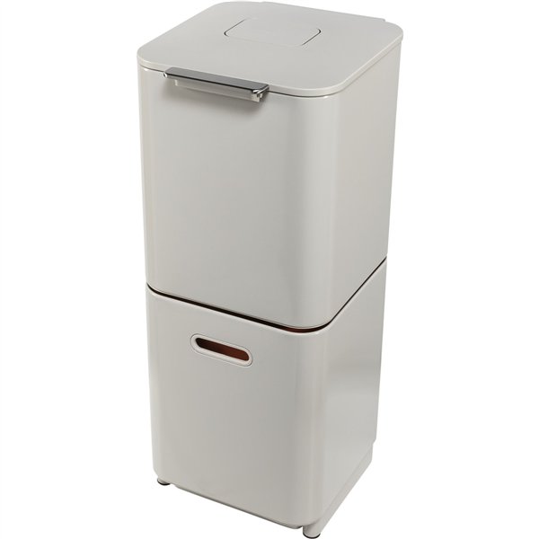 Joseph Joseph pattumiera Totem 40 L grigio pietra