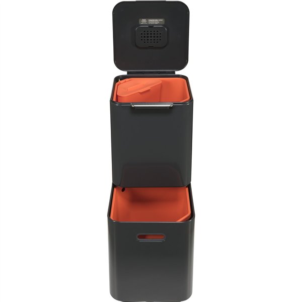 Joseph Joseph pattumiera Totem 40 L grafite