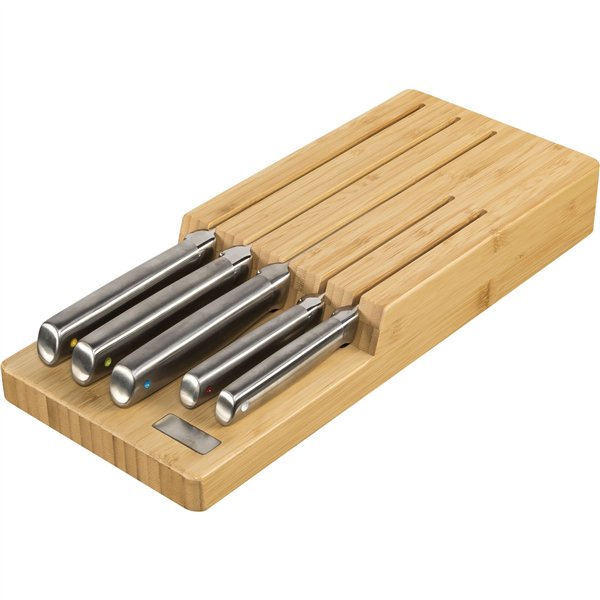 Joseph Joseph Elevate coltelli acc. e ceppo in bambù