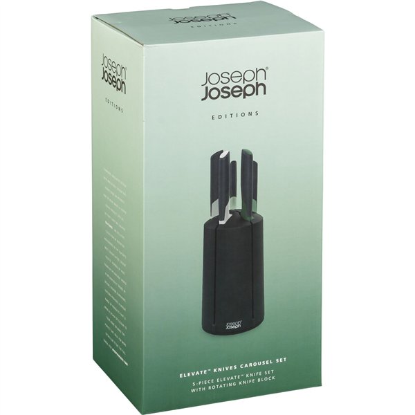 Joseph Joseph Elevate 5 pz. set coltelli cucina supp. girevole