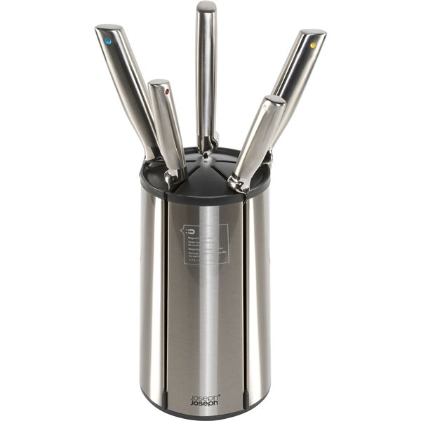 Joseph Joseph Elevate 5 pz. set coltelli acc. con supp. girevole