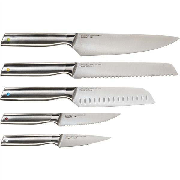 Joseph Joseph Elevate 5 pz. set coltelli acc. con supp. girevole